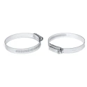 RS PRO Stainless Steel Hex Screw Worm Drive Hose Clip 12mm Width 85-100mm ID 145-0280