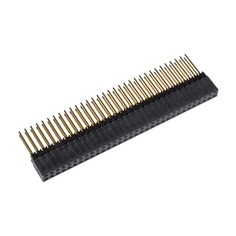 Samtec ESQ Series Straight Through Hole PCB Socket 64-Contact 2 Row 2.54 mm Pitch Solder ESQ13239GD