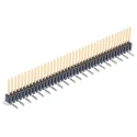 Samtec FTR Series Straight Surface Mount Pin Header 1.27 mm Pitch 40 Contacts 1 Row Unshrouded FTR-140-01-S-S