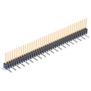 Samtec FTR Series Straight Surface Mount Pin Header 1.27 mm Pitch 40 Contacts 1 Row Unshrouded FTR-140-01-S-S
