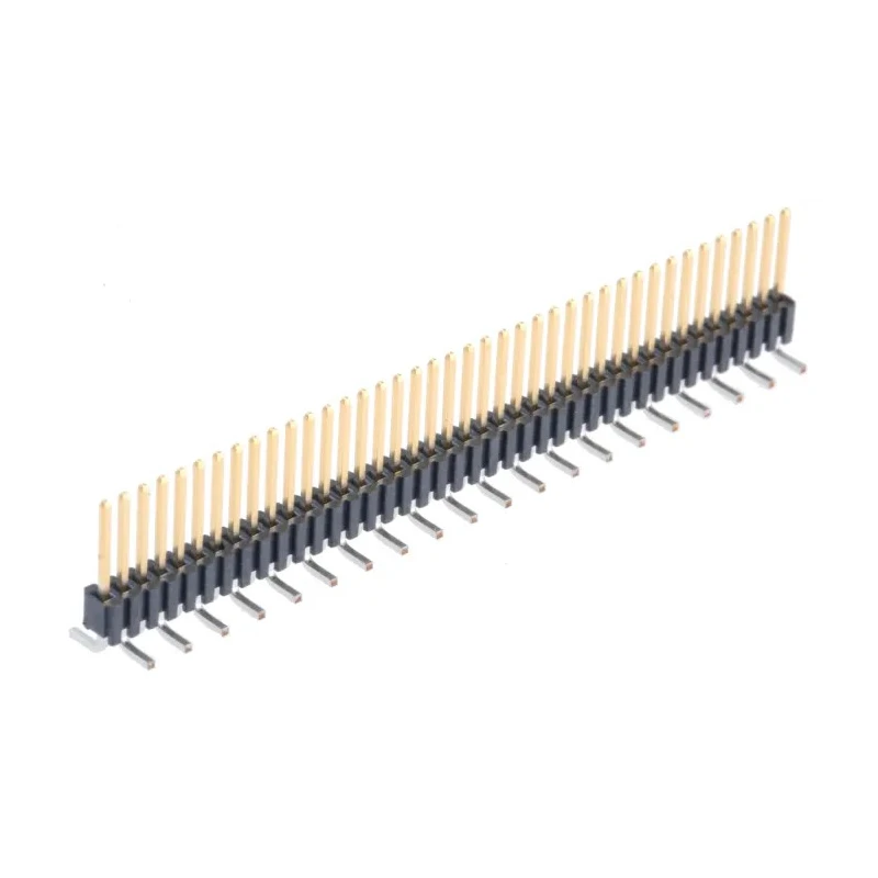 Samtec FTR Series Straight Surface Mount Pin Header 1.27 mm Pitch 40 Contacts 1 Row Unshrouded FTR-140-01-S-S