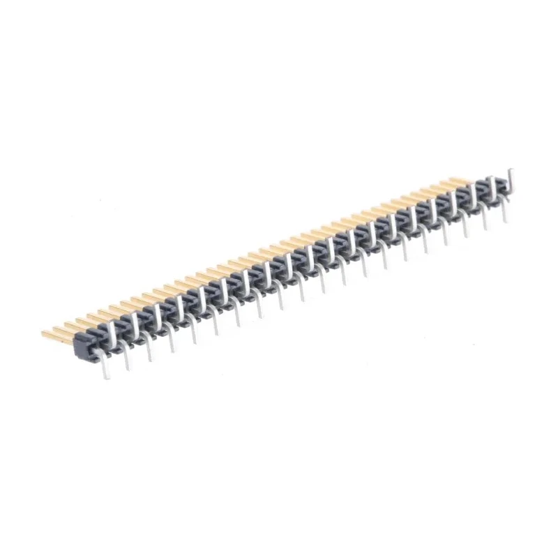 Samtec FTR Series Straight Surface Mount Pin Header 1.27 mm Pitch 40 Contacts 1 Row Unshrouded FTR-140-01-S-S
