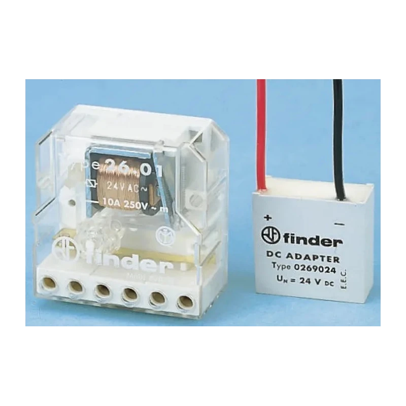 Finder 5 Way 400V Panel Relay Socket Adapter for Living Room and Bedroom Light Control 026.9.024