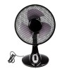 RS PRO 250 mm Blade Diameter Desk Fan 2 Speed 230V with Type C EU Plug 144-9670
