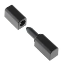Southco Zinc Die Cast Lift-Off Barrel Hinge, Polished Chrome Plated, Bright Chrome, Satin Chrome, Black Powder 96-50-500-50