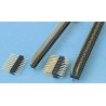 Samtec TMS Series Straight Through Hole Pin Header 20 Contacts, 1.27 mm Pitch, 2 Row, Unshrouded TMS-110-01-S-D