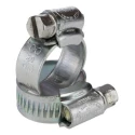 RS PRO Mild Steel Hex Screw Worm Drive Hose Clip 13mm-20mm Inside Diameter Zinc Plated 145-0245