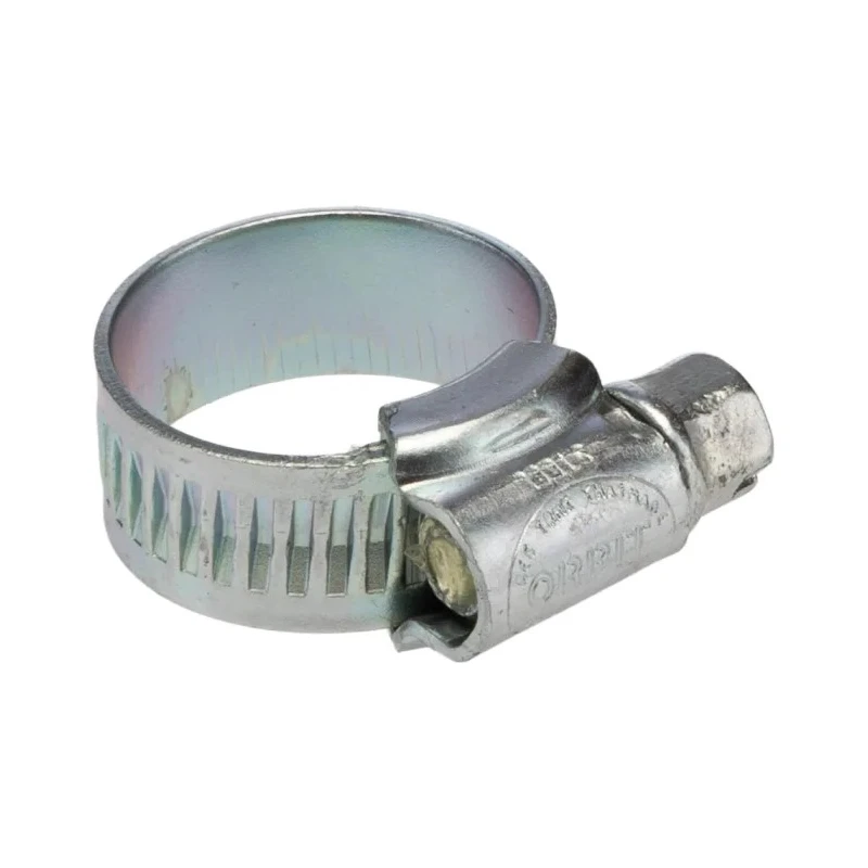 RS PRO Mild Steel Hex Screw Worm Drive Hose Clip 13mm-20mm Inside Diameter Zinc Plated 145-0245