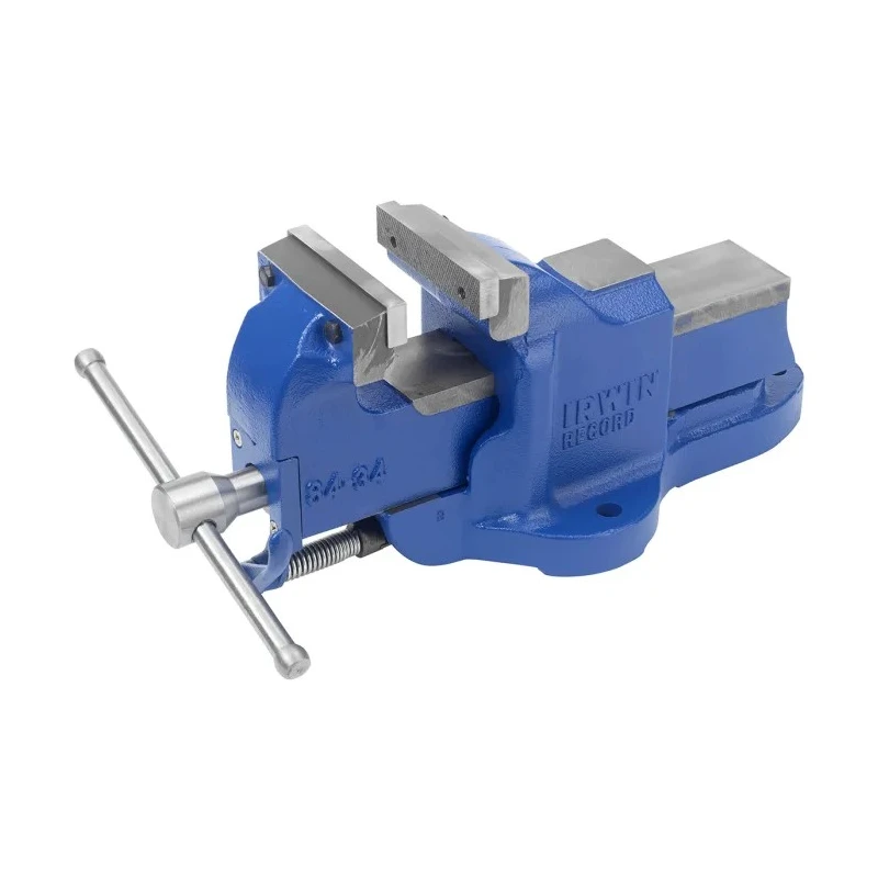 Irwin Heavy-Duty Bench Vice Bolt Mount 115 mm Jaw Opening T8434