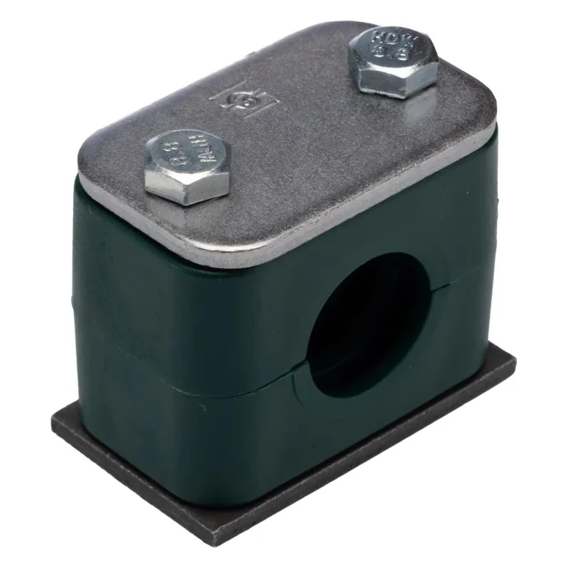 RS PRO Polypropylene Tube Clamp for 20 mm OD Tube with 1.2m Clamp Spacing Operating from -30°C to 90°C 145-9770