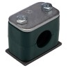 RS PRO Polypropylene Tube Clamp for 20 mm OD Tube with 1.2m Clamp Spacing Operating from -30°C to 90°C 145-9770