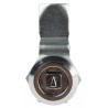 RS PRO Die Cast Zinc Cabinet Lock, Keyed, Square Head Unlock, Panel to Tongue Depth 20.5 mm, Panel Cutout 16.2 x 146-1801