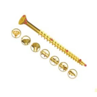 UNIFIX VORTEX Pozidriv Countersunk Steel Wood Screw, Passivated Zinc Plated, 5 mm Thread 40 mm Length ZZV60235