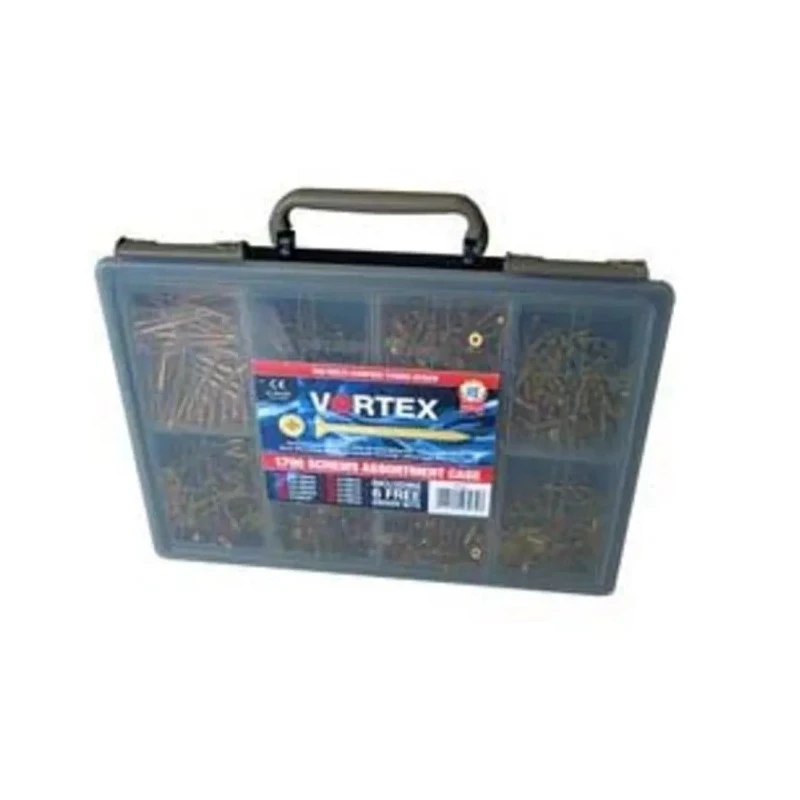 UNIFIX VORTEX Pozidriv Countersunk Steel Wood Screw, Passivated Zinc Plated 4.5 x 80 mm ZZV60310CE