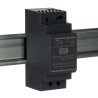 MEAN WELL Ultra Slim Switched Mode DIN Rail Power Supply 1 Phase AC/DC 85-370 V Input, 15 V DC, 2 A, 30 W HDR-30-15