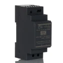 MEAN WELL Ultra Slim Switched Mode DIN Rail Power Supply 1 Phase AC/DC 85-370 V Input, 15 V DC, 2 A, 30 W HDR-30-15