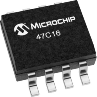 Microchip EERAM 16 kB Non-Volatile SRAM Memory SOIC Surface Mount 47C16-I/SN
