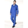 MOLINEL Men's Blue Work Trouser Cotton Fabric Waist 40 to 42 Leg Length 32in Resistant to Abrasion 0973 02 61 115 / T1
