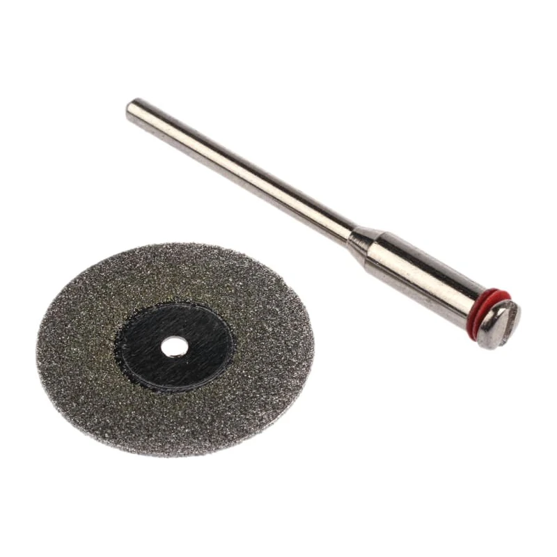 RS PRO Aluminium Oxide Cutting Disc 22 mm Coarse Grade Grit 1 for Softwood Plastic Non-Ferrous Metals 146-3844