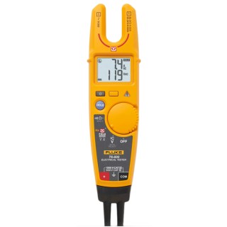 Fluke Electrical Tester 600V AC Maximum Voltage Measurement CAT III Safety Level Digital Display T6-600
