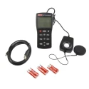 RS PRO Light Meter 99990 lx, ±0.02 % Accuracy (XY/800 lx Standard Illuminant), Silicon Photocell Sensor, Battery 146-4652