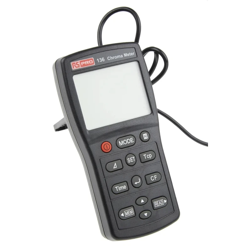 RS PRO Light Meter 99990 lx, ±0.02 % Accuracy (XY/800 lx Standard Illuminant), Silicon Photocell Sensor, Battery 146-4652