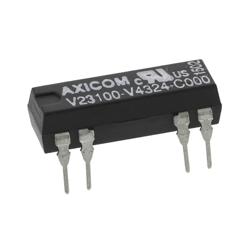 TE Connectivity PCB Reed Relay 24V DC Coil SPDT 175V DC Max 2000Ω 4-1393763-0