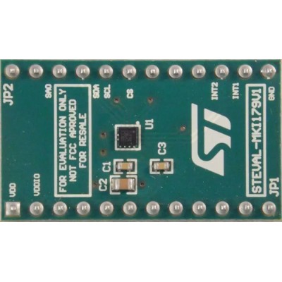STMicroelectronics Sensor Development Tool LIS2DW12 DIL24 Socket Adapter Board STEVAL-MKI179V1