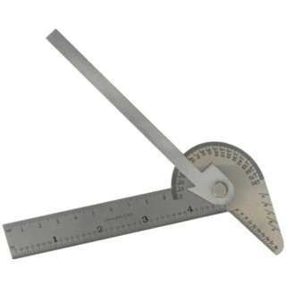 RS PRO Steel Angle Gauge 100mm with 5 in 1 Functionality 146-5501