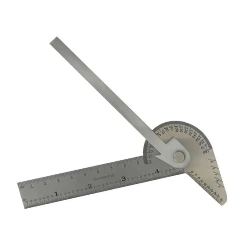 RS PRO Steel Angle Gauge 100mm with 5 in 1 Functionality 146-5501