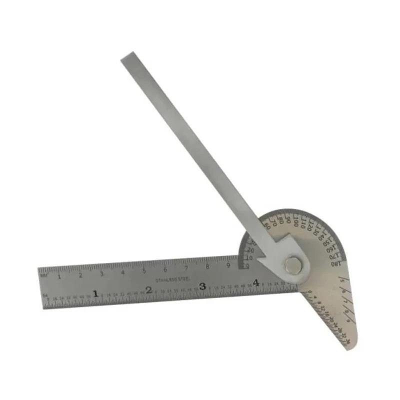RS PRO Steel Angle Gauge 100mm with 5 in 1 Functionality 146-5501