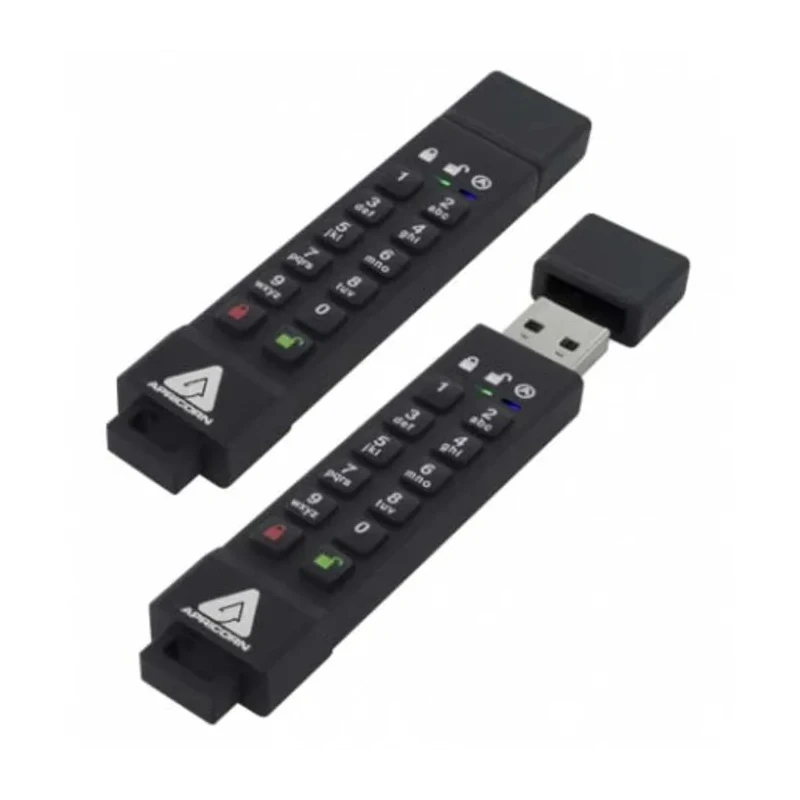 Apricorn 128 GB USB 3.1 Industrial Grade USB Stick with 256 bit AES XTS Hardware Encryption ASK3Z-128GB