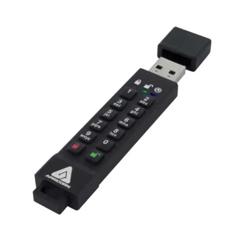Apricorn 128 GB USB 3.1 Industrial Grade USB Stick with 256 bit AES XTS Hardware Encryption ASK3Z-128GB