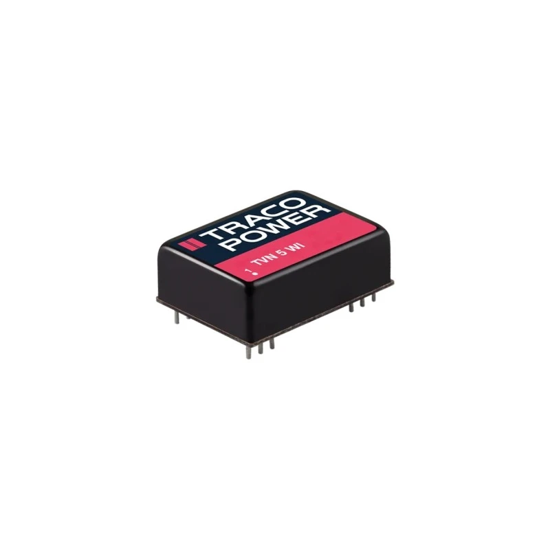 TRACOPOWER TVN 5WI DC/DC Converter 3.3V DC 1.515A 12V DC Input 4.5V Input 5W Through Hole DIP Package TVN 5-0910WI