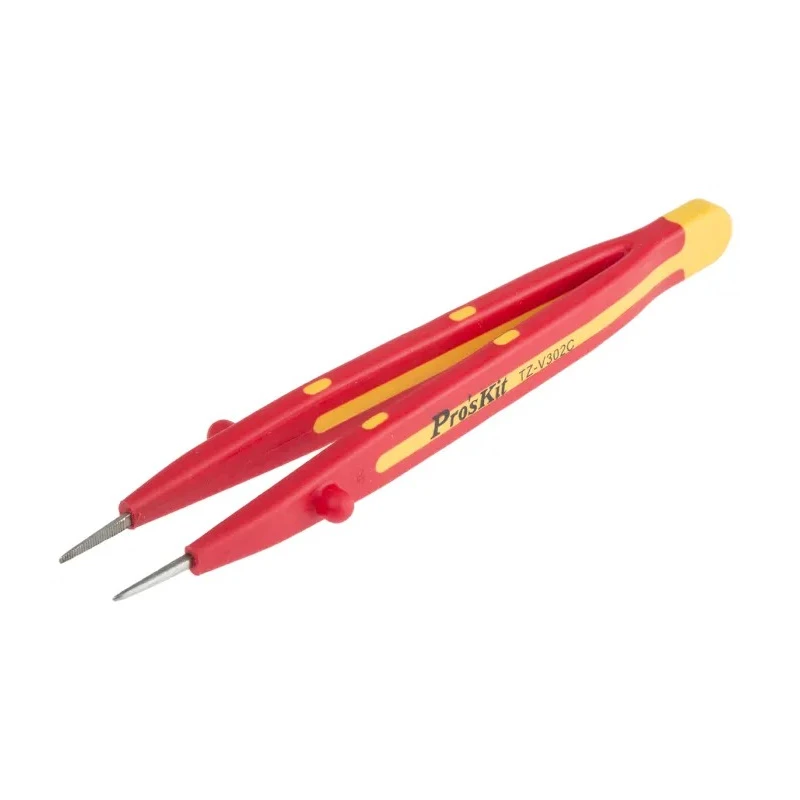 RS PRO Stainless Steel Rounded Tweezer 160mm 146-6437