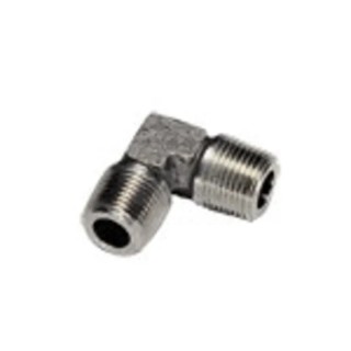 Legris 152 Series Brass Nickel Pneumatic Elbow Threaded Adapter Fitting 250 bar 150°C 0152 17 17