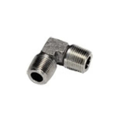 Legris 152 Series Brass Nickel Pneumatic Elbow Threaded Adapter Fitting 250 bar 150°C 0152 17 17