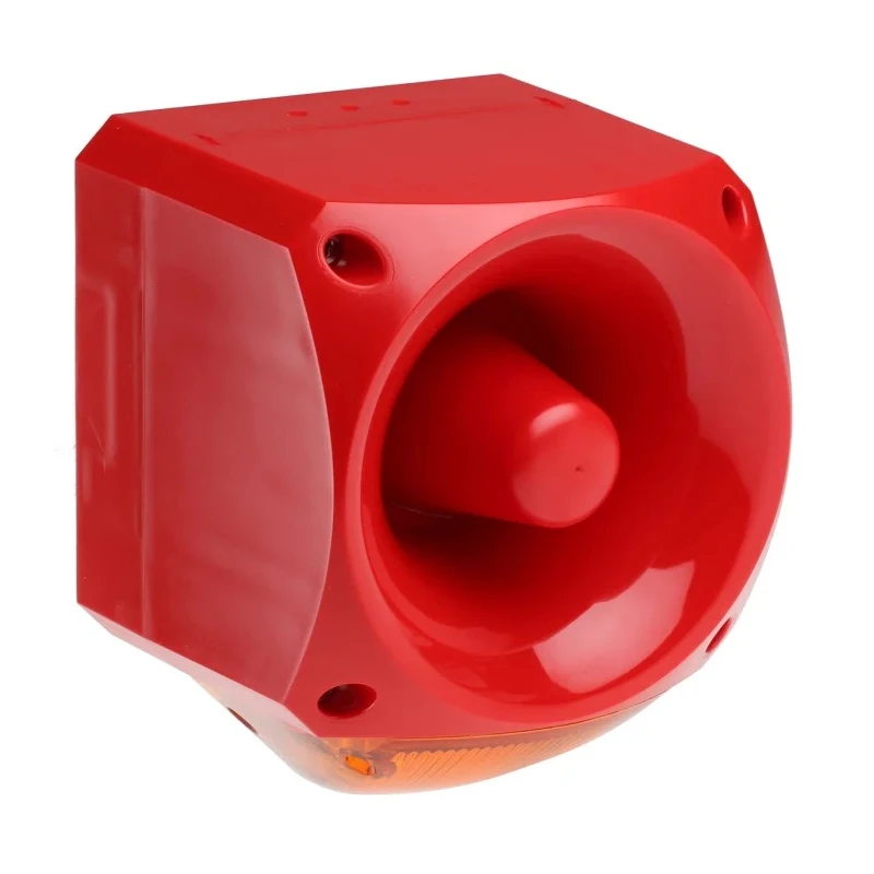 Klaxon Nexus 105/110/120 Series Amber Beacon-Sounder Combination IP66 60V DC 113 dB @ 1m High Output PNC-0028