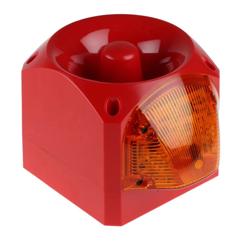 Klaxon Nexus 105/110/120 Series Amber Beacon-Sounder Combination IP66 60V DC 113 dB @ 1m High Output PNC-0028