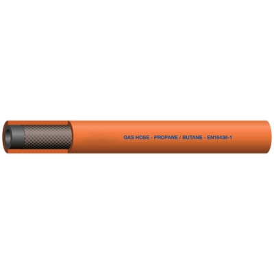 RS PRO Ethylene Propylene Diene Monomer Nitrile Rubber Hose Pipe, 6.3 mm ID, 13.3 mm OD, Orange, 25 m 146-7751