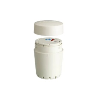 Schneider Electric Harmony XVM Series White Signal Tower Continuous/Intermittent Buzzer 1 Light 230V Base XVMC29M