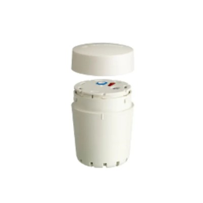 Schneider Electric Harmony XVM Series White Signal Tower Continuous/Intermittent Buzzer 1 Light 230V Base XVMC29M
