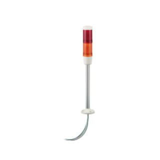 Schneider Electric Harmony XVM Series Green, Red Signal Tower No Sounder Component, 2 Lights 24V AC/DC Vertical XVMB2RGSB