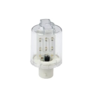 Schneider Electric Harmony BA15D LED Lamp, Orange, 24V AC 