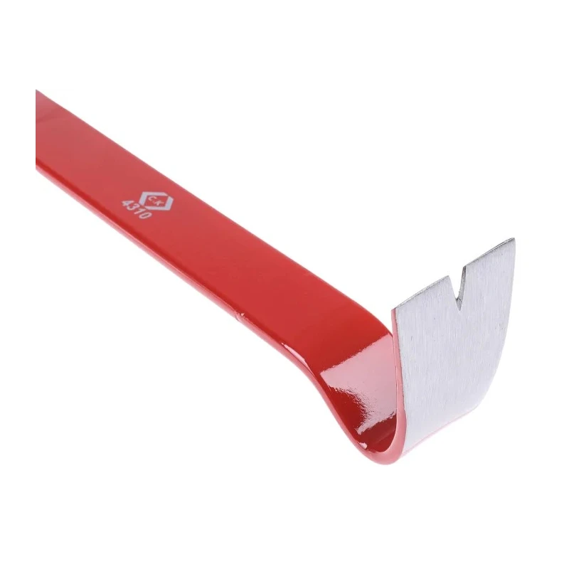 CK Crow Bar 380mm Length Forged Spring Steel Efficient Nail Pulling and Prying T4310