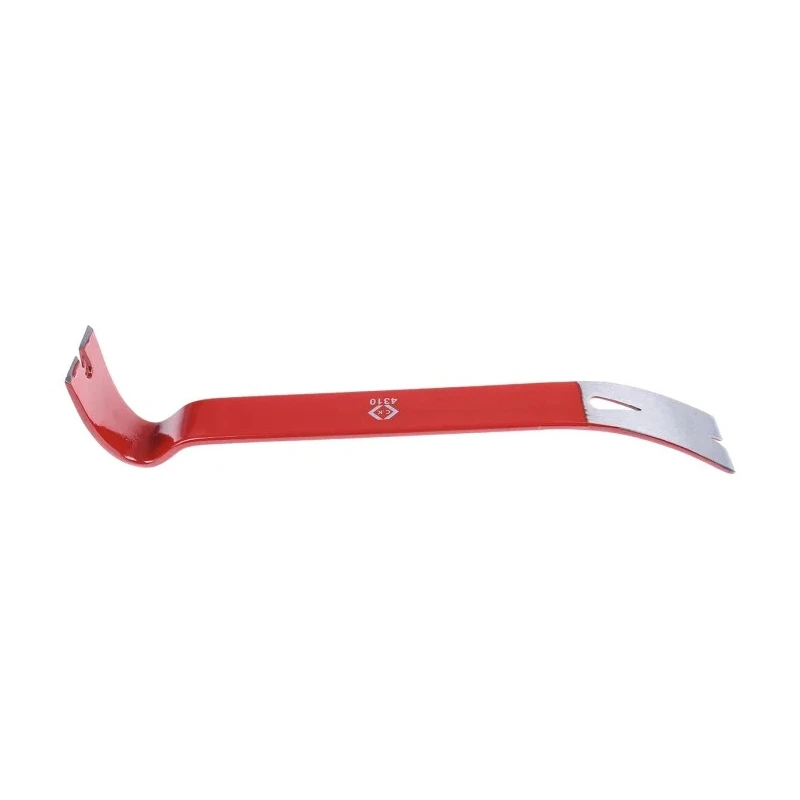 CK Crow Bar 380mm Length Forged Spring Steel Efficient Nail Pulling and Prying T4310