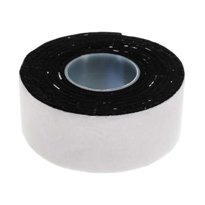 RS PRO Black Rubber Self-Amalgamating Tape 38mm Width x 1.5m Length, 3mm Thickness, 16kV Dielectric Strength 146-9001