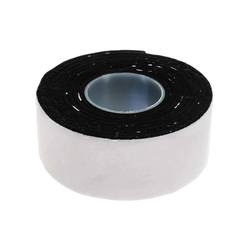 RS PRO Black Rubber Self-Amalgamating Tape 38mm Width x 1.5m Length, 3mm Thickness, 16kV Dielectric Strength 146-9001