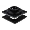 Bulgin Circular Connector 3 Contacts Flange Plug Male IP68 250V 12A Standard Buccaneer Series PX0765/P