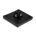 Bulgin Circular Connector 3 Contacts Flange Plug Male IP68 250V 12A Standard Buccaneer Series PX0765/P
